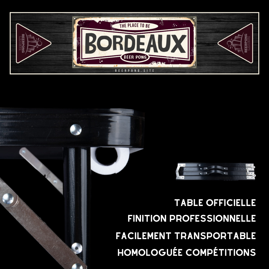 Beerpong - Table Bordeaux