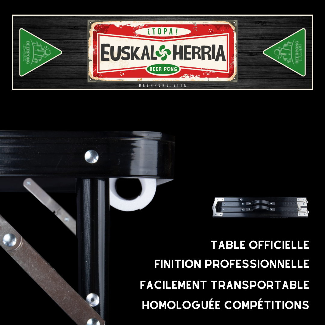 Beerpong - Table Euskal Herria