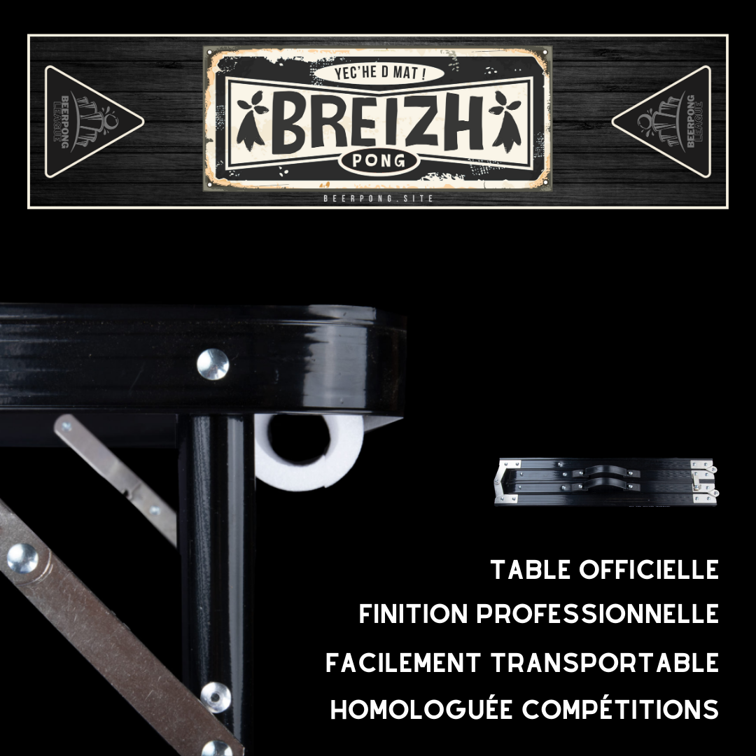 Beerpong - Table Breizh Pong